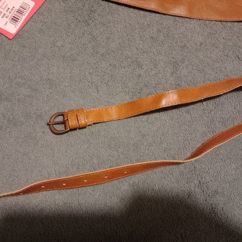 BSB Waist Belt new, adjustable, beige and brown