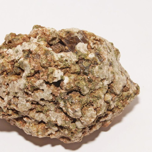 Mineral with vesuvianite-granate-calcite new, size 9 cm