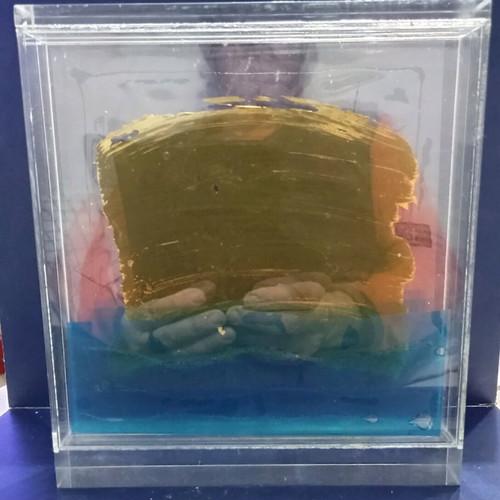 Lida Papakonstantinou 3D artwork new, dimensions 21.5x18