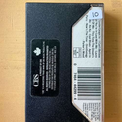 Bird soundtrack cassette like new, jazz