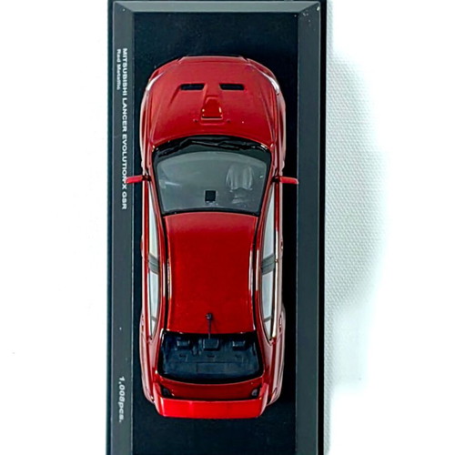 Mitsubishi Lancer Evolution X GSR 1:43 Diecast Model Red Metallic