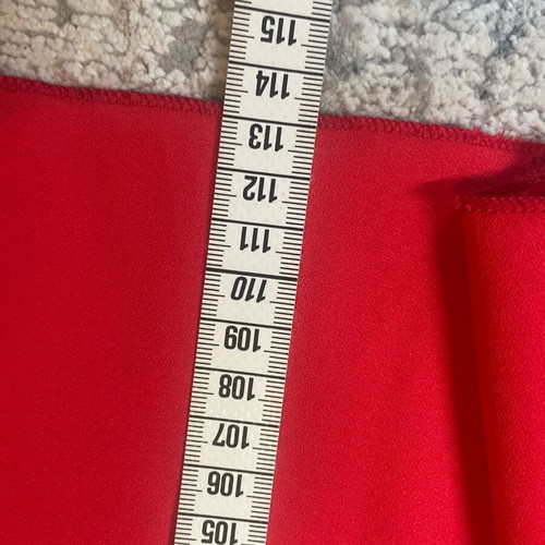 Long red skirt like new, size M/L