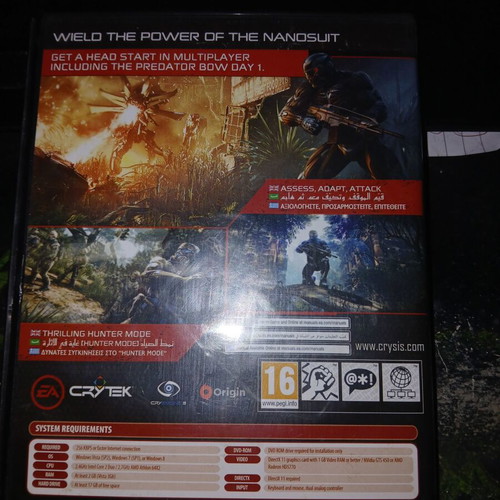 Crysis 3 Hunter Edition PC used