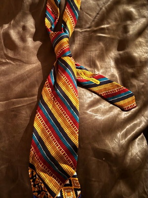Gian Marco Venturi Italian Designer Men's Tie 100% Silk New Multicolor