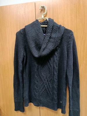 Μπλούζα ζιβάγκο Mexx Fashion μαύρη σαν καινούργιο