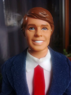 Family Heart Dad Doll like new, version with blue jacket