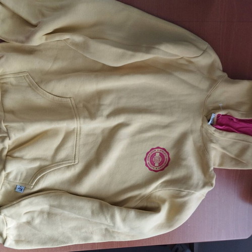 Target sweatshirt new, size XL, pink and yellow