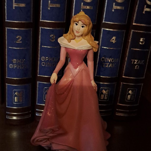 Sleeping Beauty Disney figure hand-painted like new
