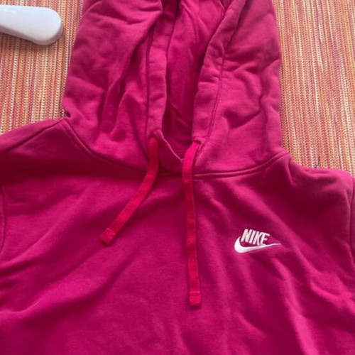Nike Sportswear Club fleece hoodie, pink, size S