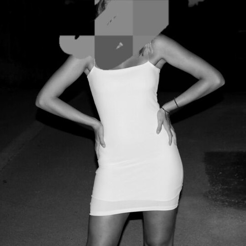Dress new, white, size M, Greek design