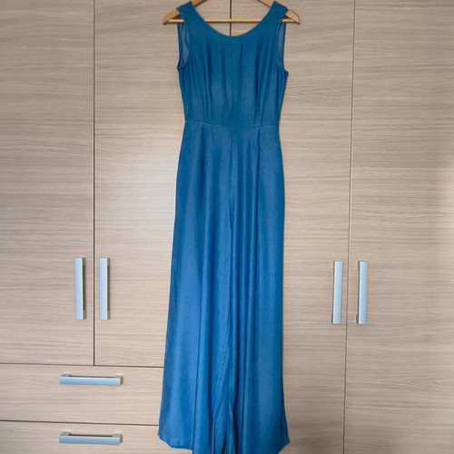 Axel Accessories jumpsuit size S like new, blue tencel fabric
