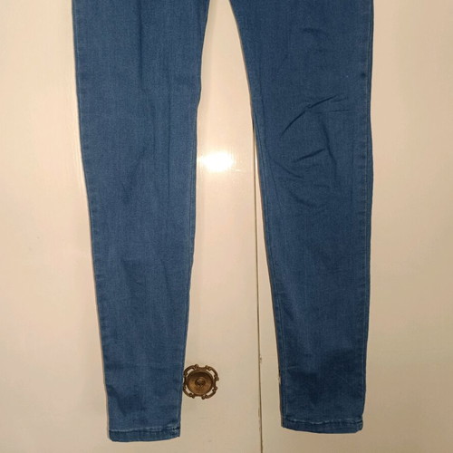 Tally Weijl denim leggings used, blue, size XS