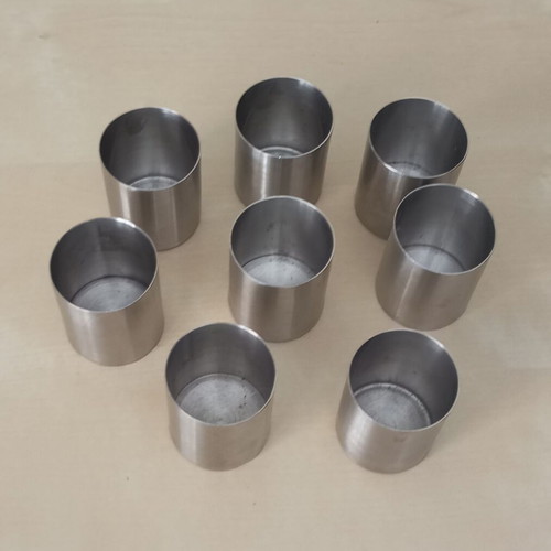 Inox cases used, pack of 8 for toothpicks or bills
