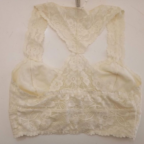 Lace bustier beige like new