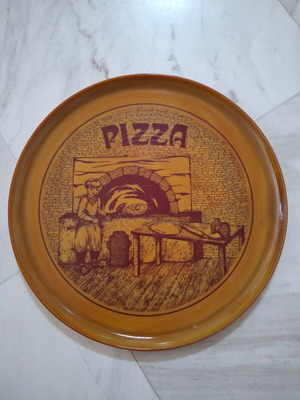 Pizza platter vintage used