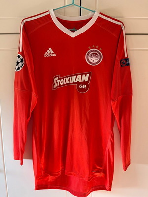 Φανέλα τερματοφύλακα Ολυμπιακού Champions League, αυθεντική, σαν καινούργια