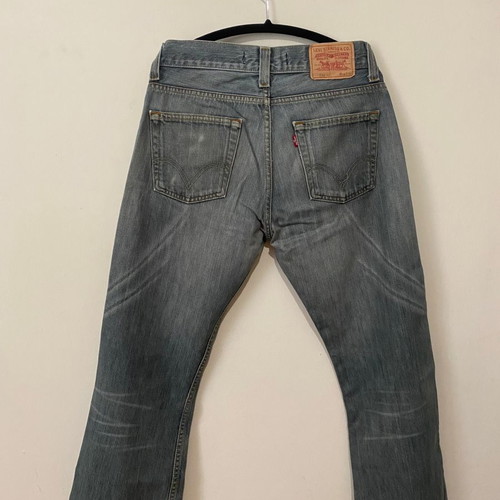 Levi's Jean 512 Bootcut used, gray, size 32