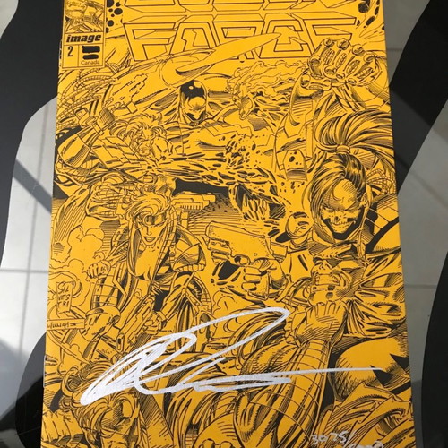Cyberforce#2 Orange Ashcan Marc Silvestri signed limited edition 3025/5000 new