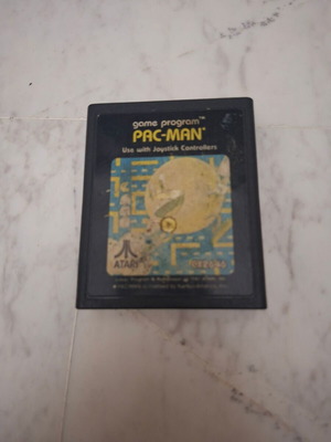 Pac-Man cartridge for Atari 2600 used