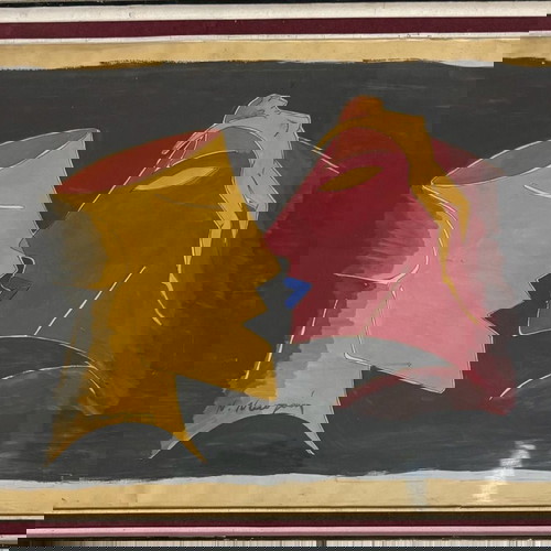 Πίνακας ζωγραφικής Νίκος Νικολαου 50x60 σαν καινούργιο