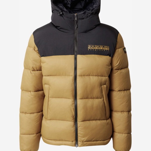 Napapijri A-Hornelen Jacket new men's winter black and yellow L