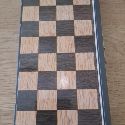 Magnetic Checkers Board Game like new for 2 players