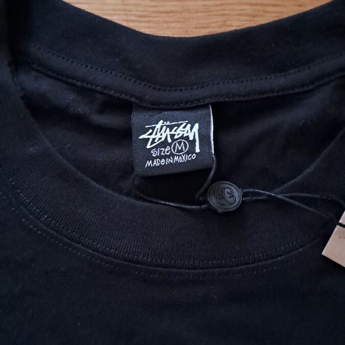 Stüssy short-sleeve T-shirt new, size M, black