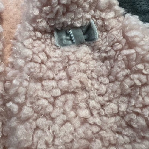 Fur vest for 1 year old like new, unworn