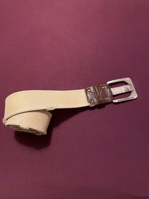 Attrattivo belt beige like new, size 100cm