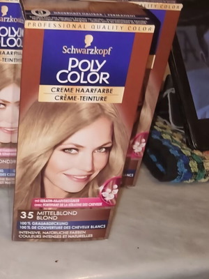 Βαφή μαλλιών Poly Color 35 Mittelblond μεσαίο ξανθό