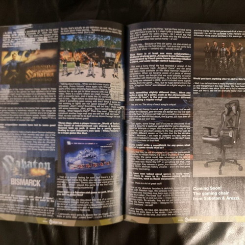 Sabaton Camouflage Official Magazine No.1 used