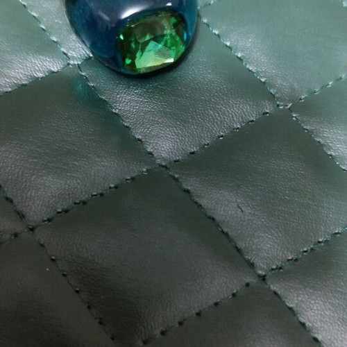 Silver ring handmade like new with blue and green stone