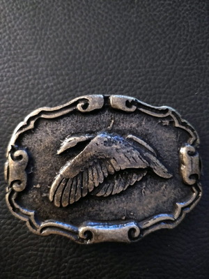Duck belt buckle new, size 8x6cm