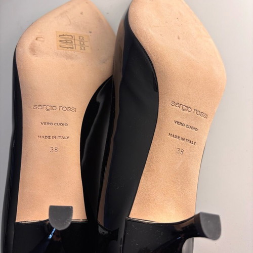 Sergio Rossi Godiva pumps new, size 38, black