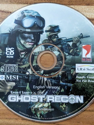 Tom Clancy's Ghost Recon PC game used