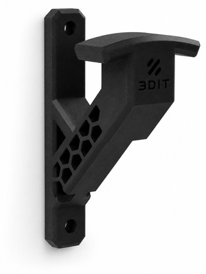 Bobcut3D επιτοίχια βάση κράνους μοτοσικλέτας με κάτω γάντζο