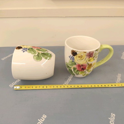 Large handmade mugs new