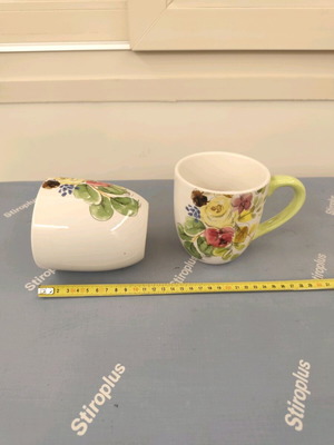 Large handmade mugs new