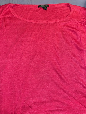 Ralph Lauren women's pink T-shirt new, size XL