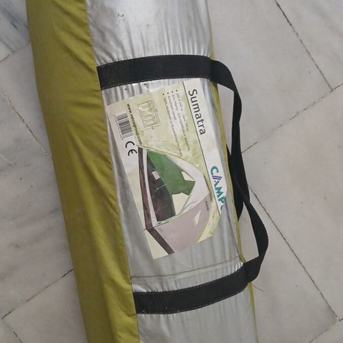 Campus tent like new with case and tools, 4-5 persons, waterproof