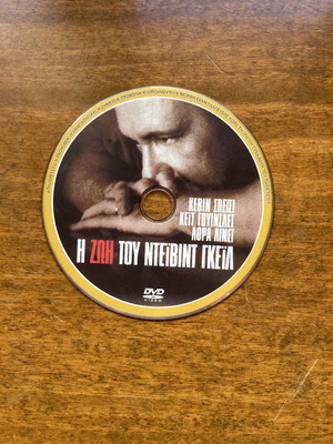 DVD The Life of David Gale used with subtitles