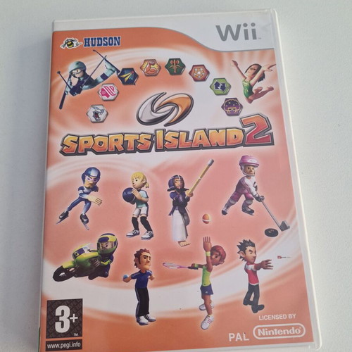 Wii Sports Island used with scratches on disc