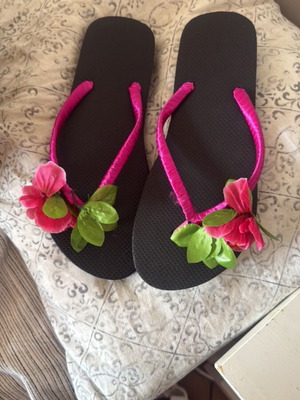 Handmade flip flops sizes 40/41 new