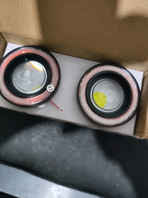 Dog Angel Eyes car new