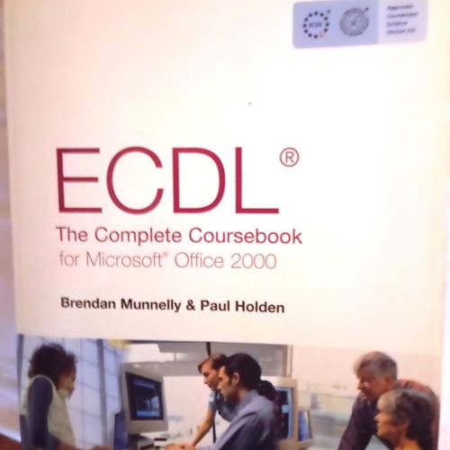 ECDL Office 2000 book like new, 780 pages
