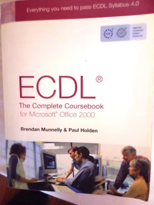 ECDL Office 2000 book like new, 780 pages