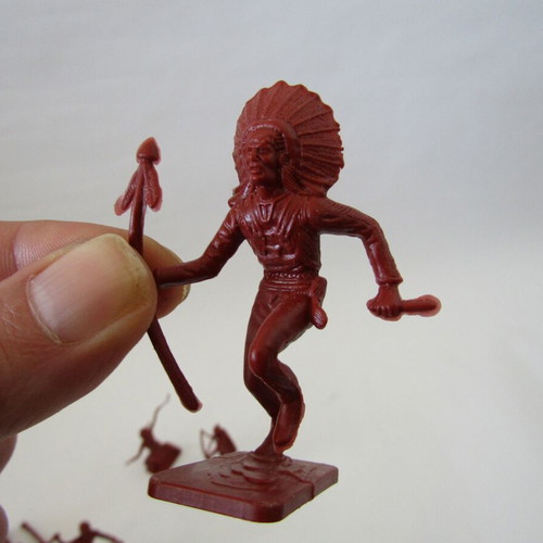 Solpa toy soldiers 6 Indians like new