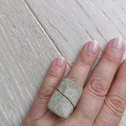 Ring with stone like new