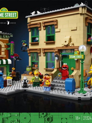 Lego Minifigures 123 Sesame Street κτήριο καινούργιο