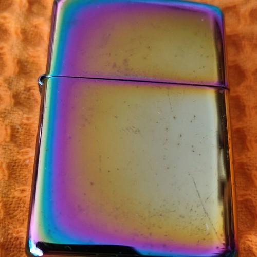 Zippo Classic Spectrum Model 151 lighter like new